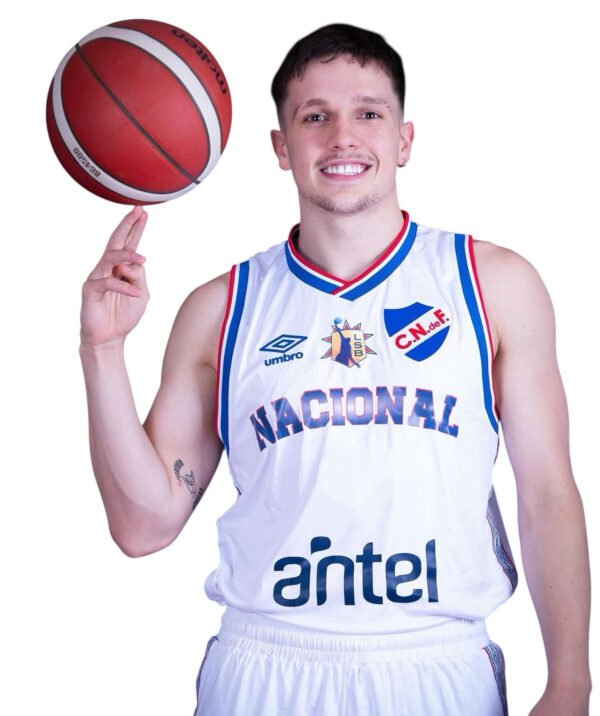 Camiseta Basketball Home Con Sponsors LSB 2024/25