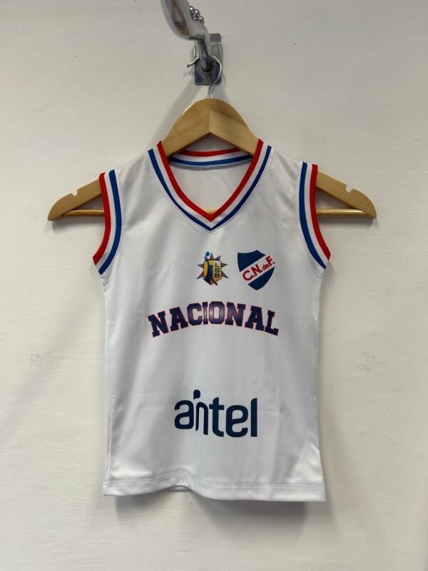 Camiseta Basketball Blanca LSB 2025 Niño Replica