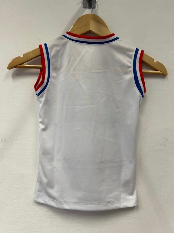 Camiseta Basketball Blanca LSB 2025 Niño Replica - Imagen 2