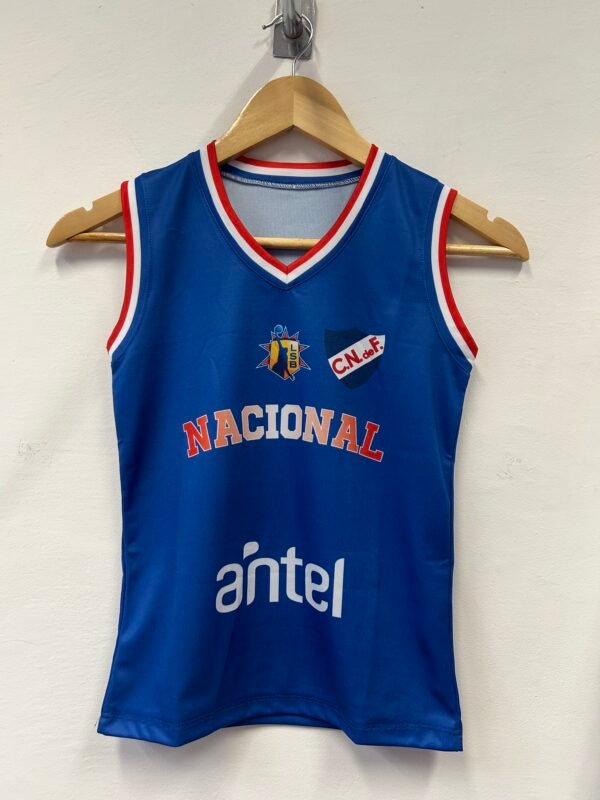 Camiseta Basketball Azul LSB 2025 Niño Replica