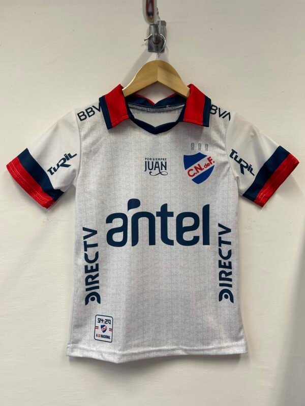 Camiseta Futbol Blanca 2024 Niño Replica