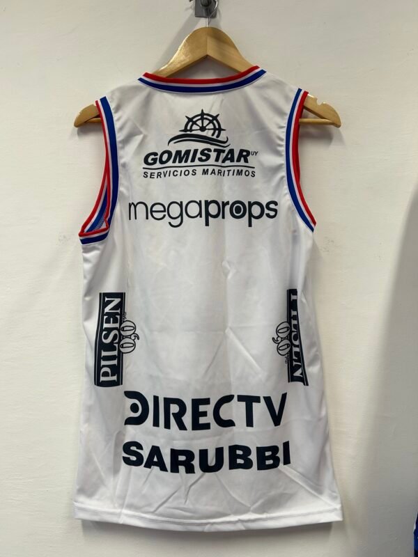 Camiseta Basketball Blanca LUB 2025 Adulto Replica - Imagen 2