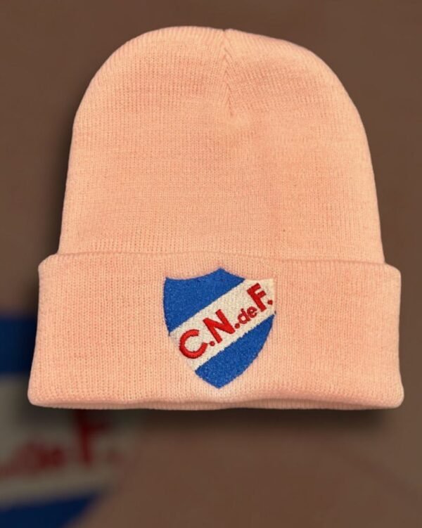 Gorro De Lana Rosa