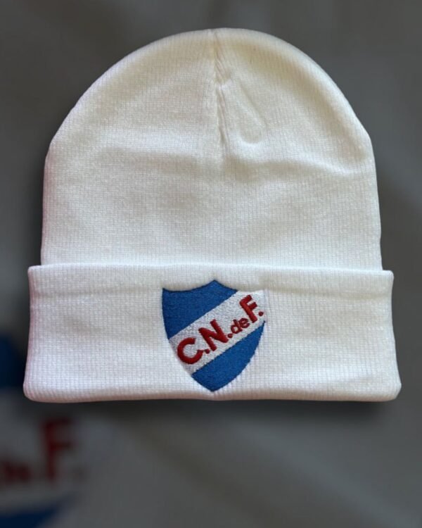 Gorro De Lana Blanco