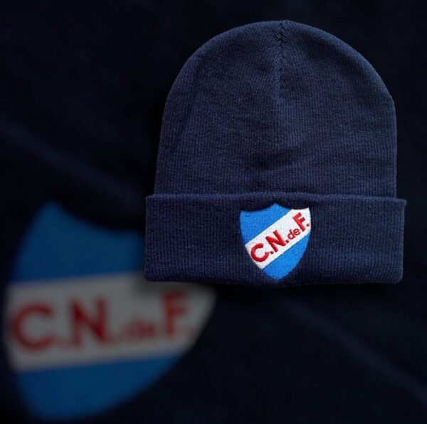 Gorro De Lana Azul Marino