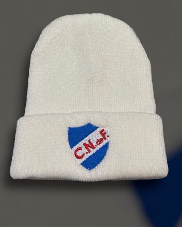 Gorro De Lana De Niño Blanco