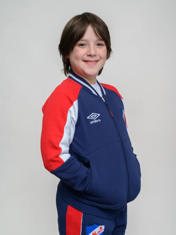 Campera Bomber Limit Azul Marino Junior - Imagen 2