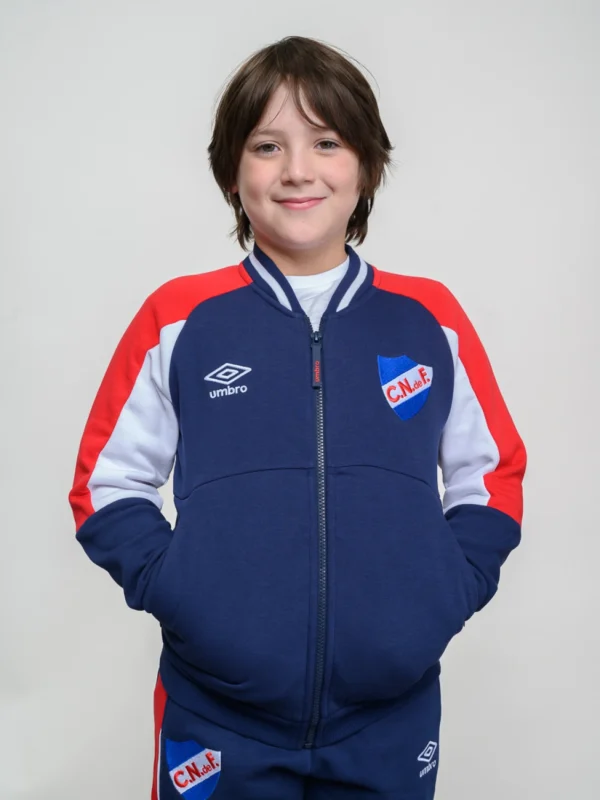Campera Bomber Limit Azul Marino Junior