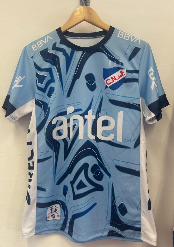 Camiseta Futbol Golero Celeste 2025 Adulto Replica
