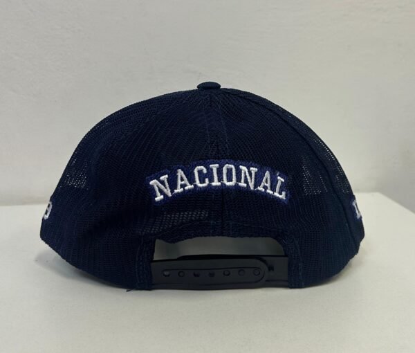Gorro Visera Tela Azul Marino Niño - Imagen 4