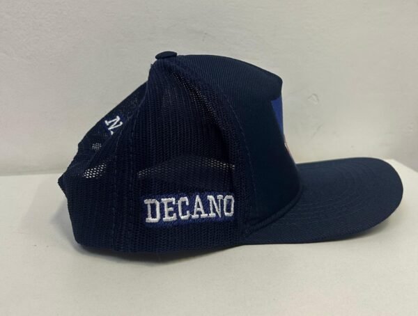 Gorro Visera Tela Azul Marino Niño - Imagen 2