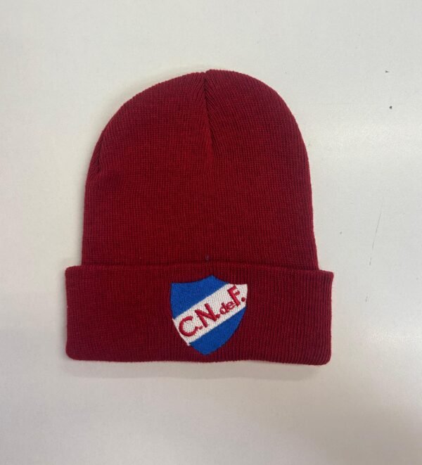 Gorro De Lana Bordo