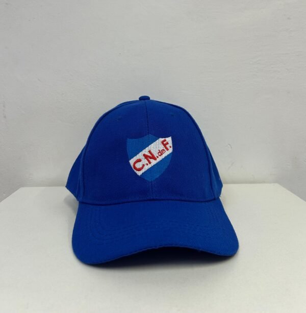 Gorro Visera Azul Royal Escudo Bordado
