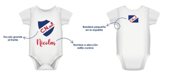 Body Personalizado Manga Larga - Imagen 3