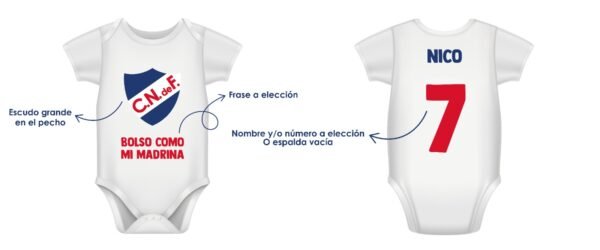 Body Personalizado Manga Larga - Imagen 7