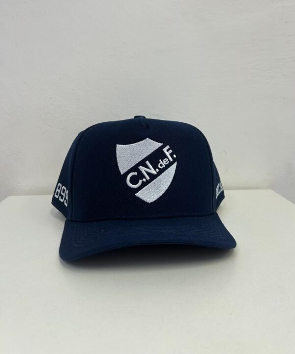 Gorro Visera Azul Marino Monocromático