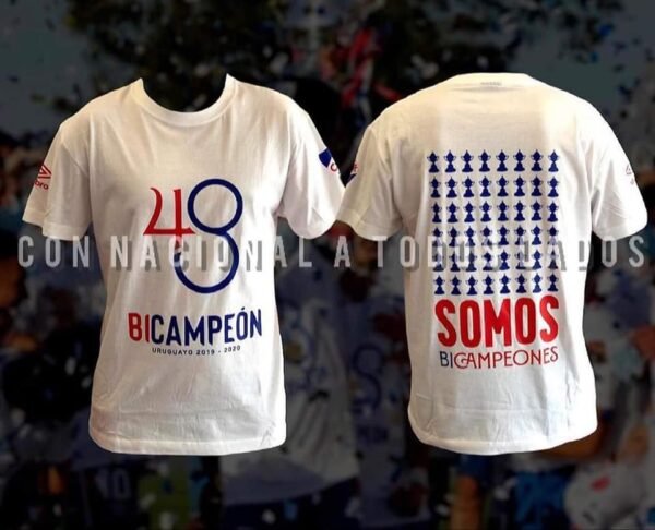 Remera Nacional Bi Campeon