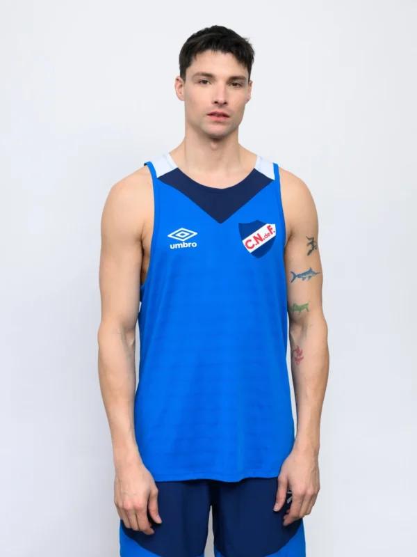 Musculosa Oryn Azul Royal Adulto