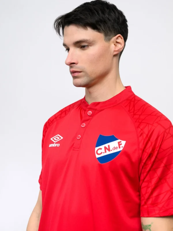 Remera Polo Oryn Rojo Adulto - Imagen 2