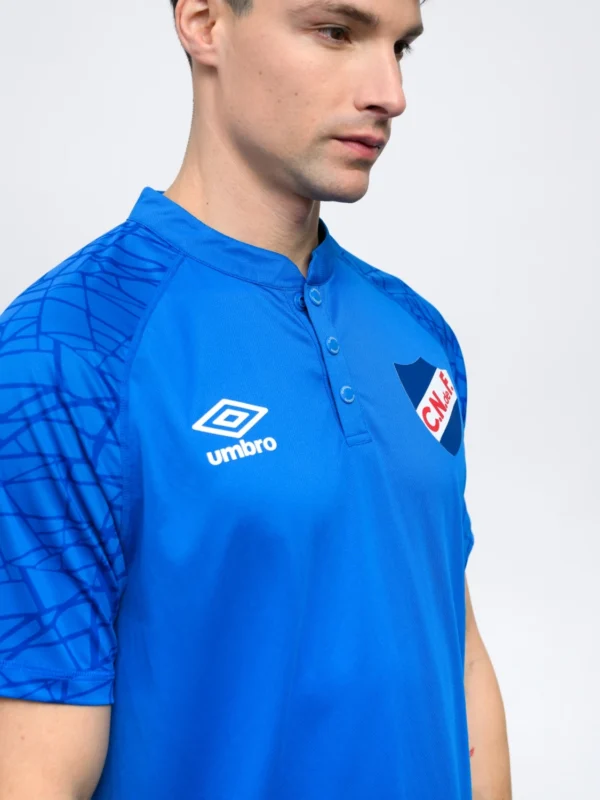 Remera Polo Oryn Azul Marino Adulto - Imagen 2