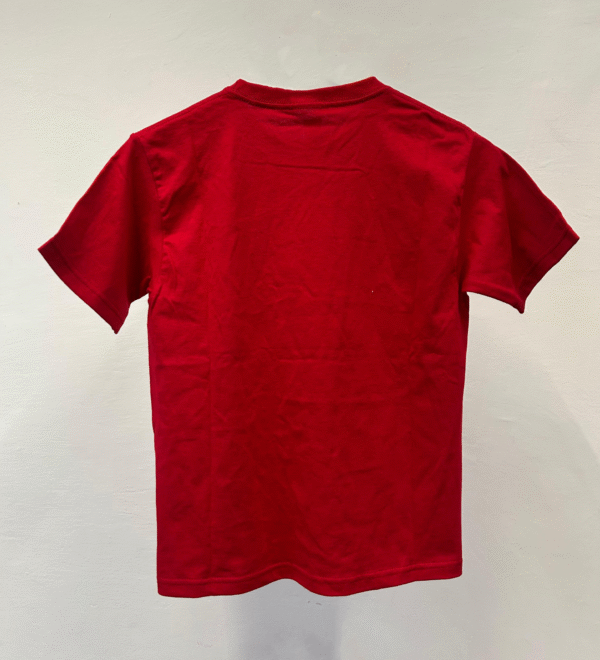 Remera Roja Escudo Bordado Niño - Imagen 2
